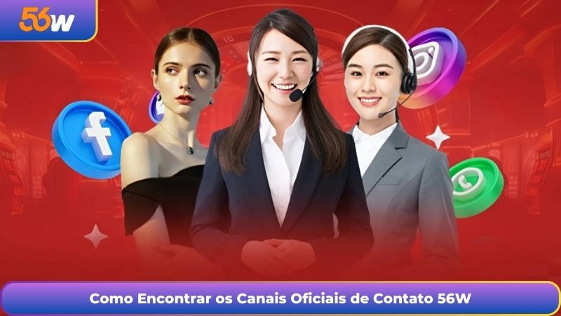Como Encontrar os Canais Oficiais de Contato 56W