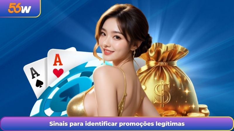 Sinais para identificar promoções legítimas